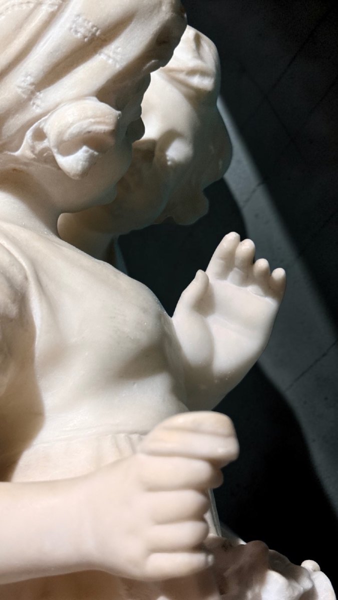 Statua raffigurante una giovane coppia di fanciulli -photo-4