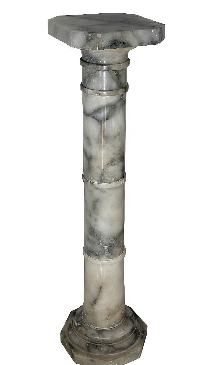 Colonna in Marmo Arabescato 