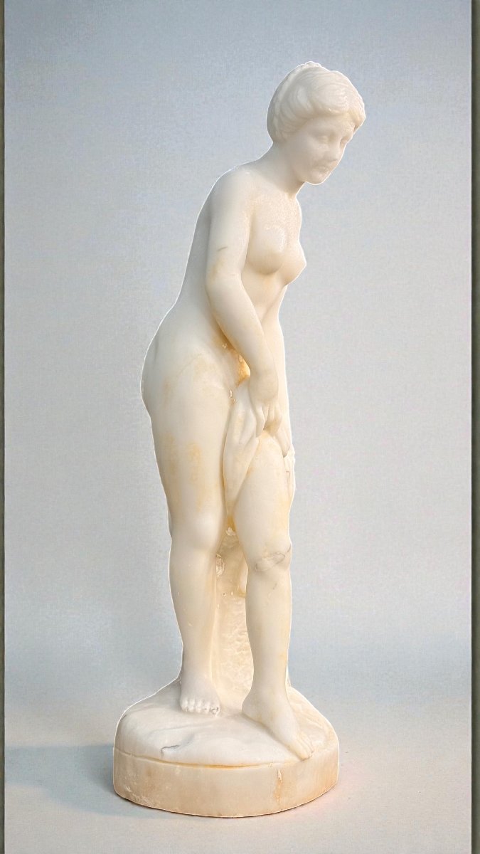 Statua dama nuda in Marmo Carrara -photo-1