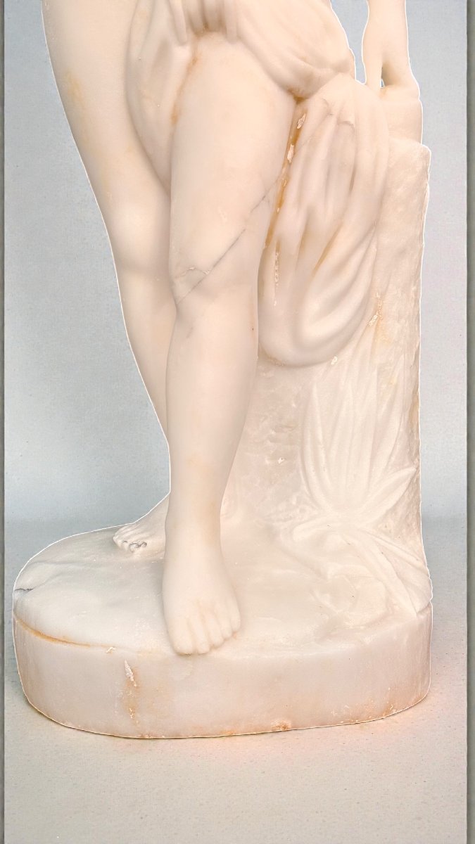 Statua dama nuda in Marmo Carrara -photo-7