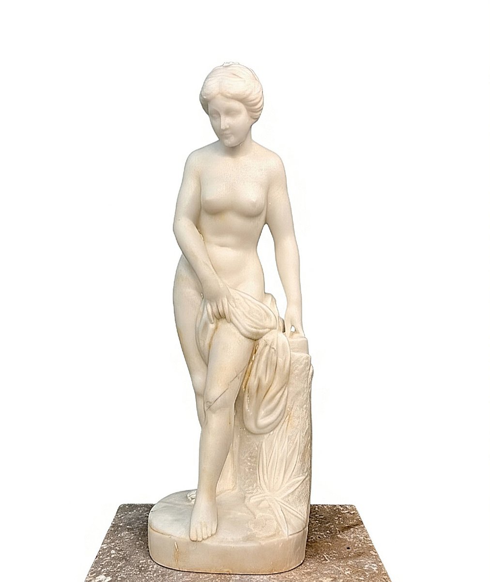 Statua dama nuda in Marmo Carrara 