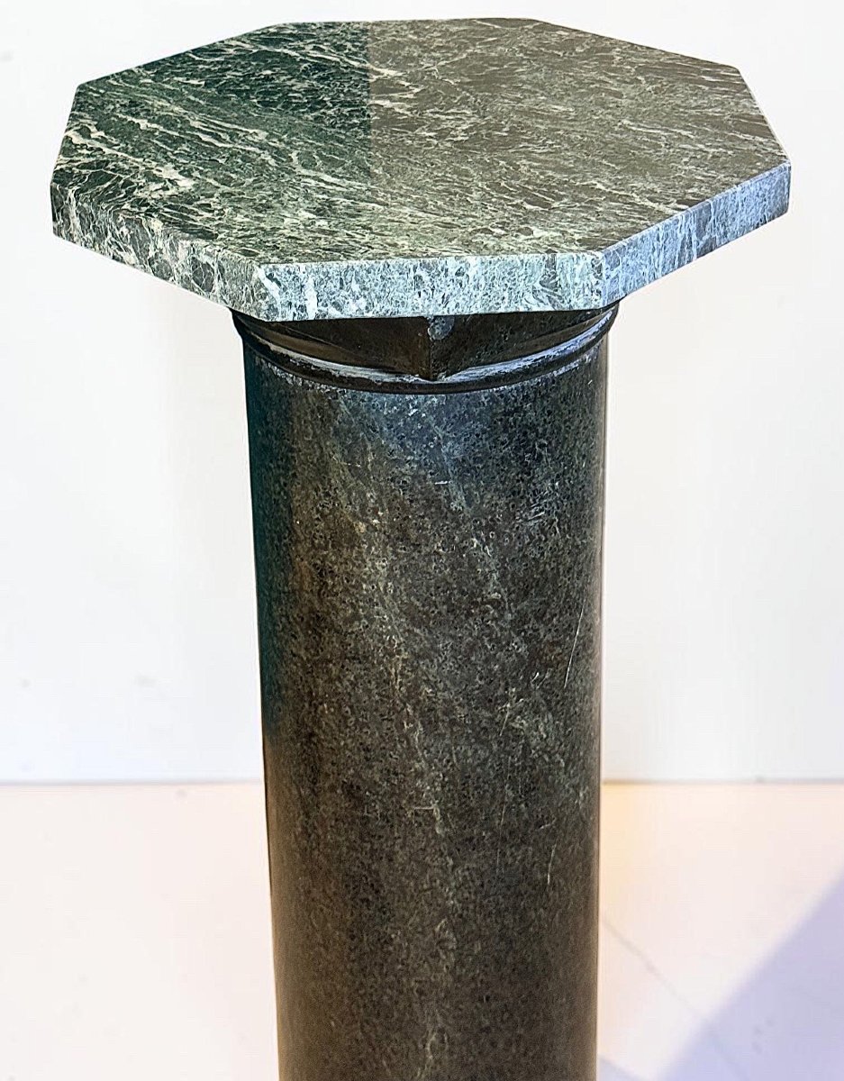 Colonna Grande in Marmo Verde Serpentino Alpi-photo-2