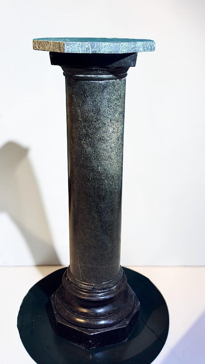 Colonna Grande in Marmo Verde Serpentino Alpi-photo-4
