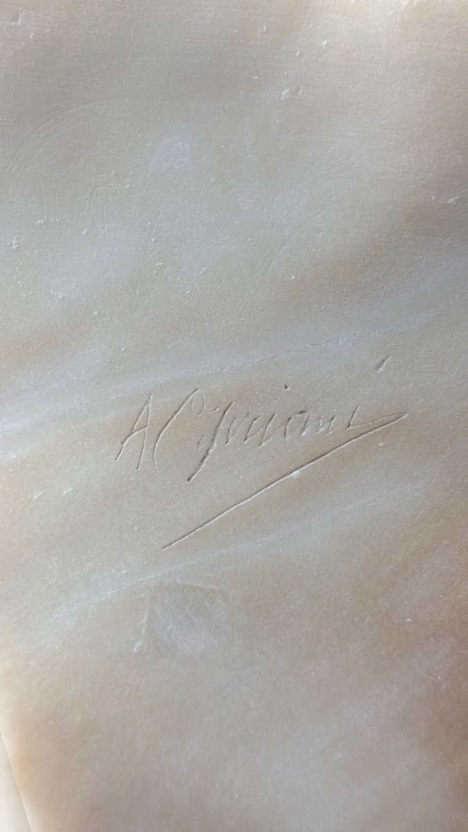 Busto raffigurante una giovane dama ArtNoveau -photo-1