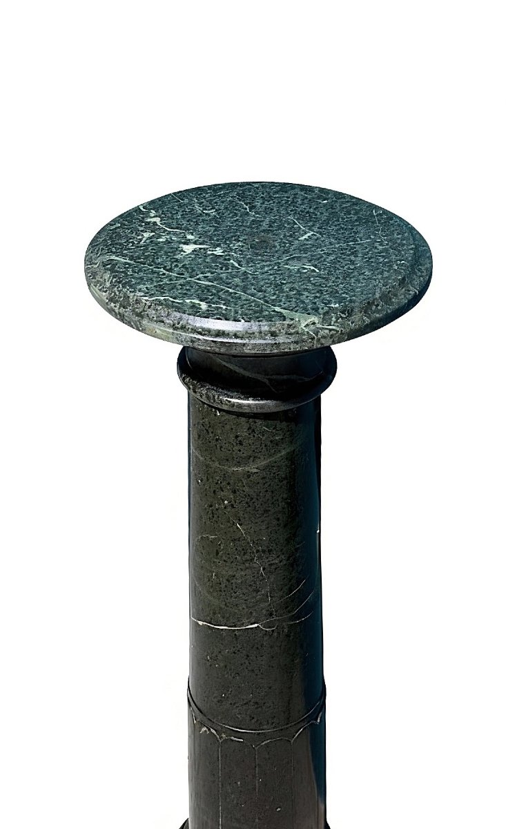 Colonna in Marmo Serpentino Alpi Verde -photo-8