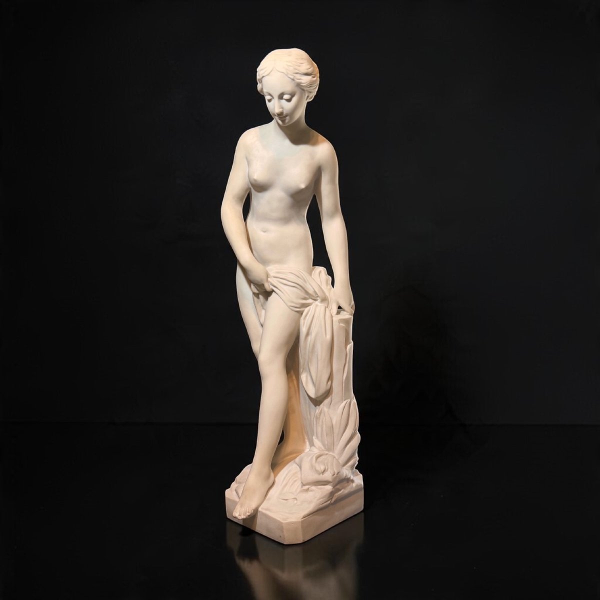 Statua raffigurante una Dama Nuda, da Etienne-Maurice Falconet, Marmo Carrara Statuario -photo-4