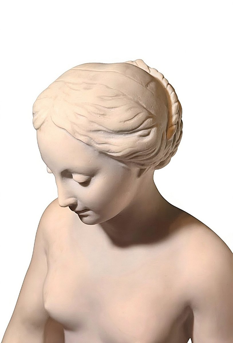 Statua raffigurante una Dama Nuda, da Etienne-Maurice Falconet, Marmo Carrara Statuario -photo-7