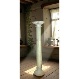 Colonna in Onice Bianco