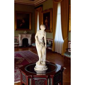 Statua Bagnante Nuda, dal modello di Etienne-Maurice Falconet, Marmo 