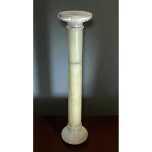 Colonna in Onice Bianco 