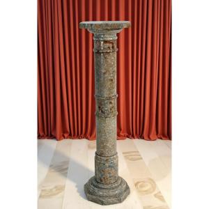 Colonna in Marmo Brecciato 
