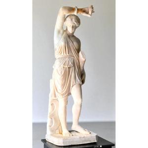 Statua raffigurante una Venere AFRODITE neoclassica, Marmo 