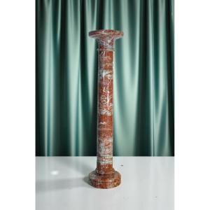 Colonna in Marmo Rosso 