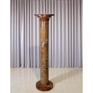 Colonna in Marmo Rosso Verona