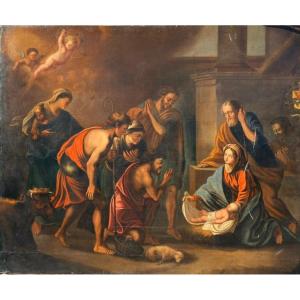 Dipinto raffigurante la Natività XVII