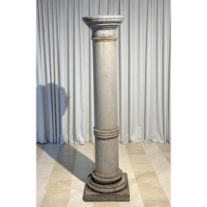 Capitello/Colonna in Marmo 