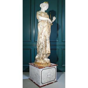 Statua monumentale raffigurante Ebe in Marmo 