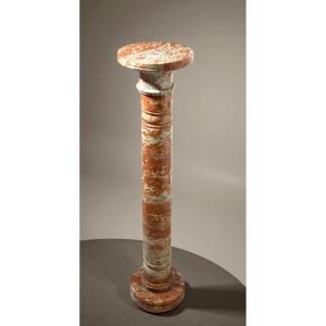 Colonna in Marmo Rosso