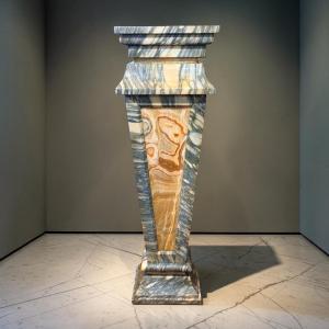 Colonna/Capitello in marmi rari 