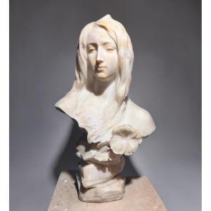 Busto raffigurante una giovane fanciulla ArtNoveau