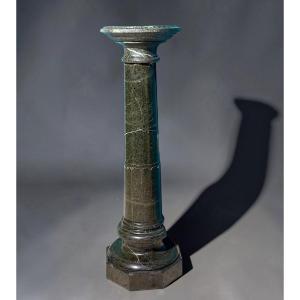Colonna in Marmo Verde Alpi Serpentine 