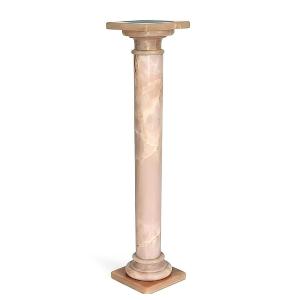 Colonna/Capitello in Marmo Rosa 