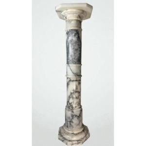 Colonna in Marmo Arabescato