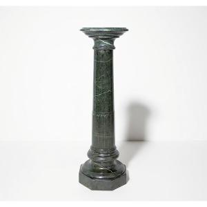 Colonna in Marmo Serpentino Alpi Verde