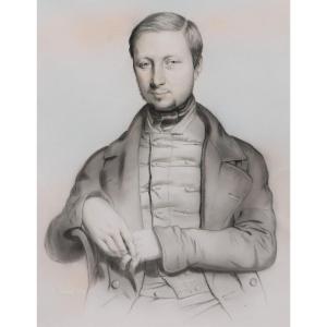 Jean-pierre Vallet, Portrait Of The Printer Pierre Martial Place