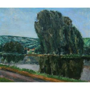 Christian Caillard, Landscape By The River