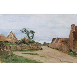 Eugène Victor Bourgeois, Landscape At La Clarté