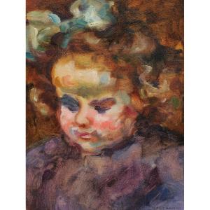 Cécile Ravallec, Portrait Of A Little Girl
