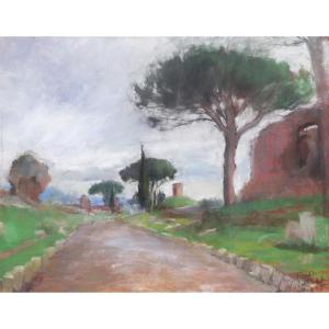 Marthe Pasteur, The Appian Way In Rome