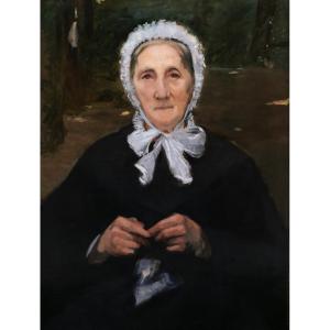 Carolus-duran, Portrait Of Mrs. Carolus-duran, Mother Of The Artist