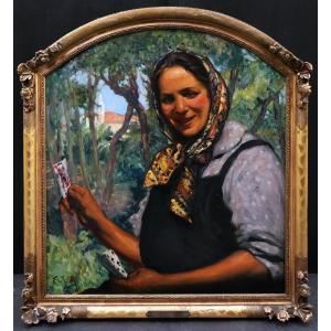 François-charles Baude, Italian Fortune Teller In Juan-les-pins