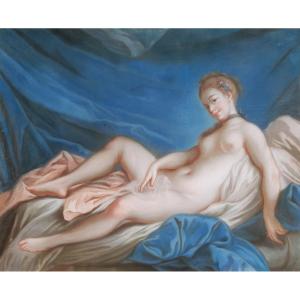 19th-century French School, In The Style Of François Boucher, Reclining Nude Young Woman