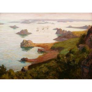 émile Eugène Fauconnier, The Bay Of Morlaix In Brittany