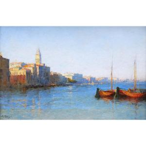 Marius Reynaud, Venice, The Grand Canal