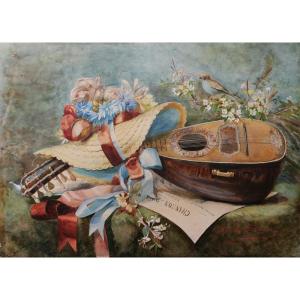Blanche Pierron, Musical Still Life (song Of Spring)