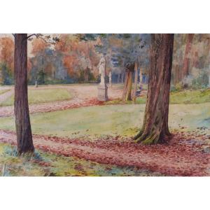 René Briden, Animated View Of The Parc De Saint-cloud