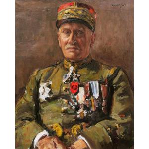 Marius Woulfart, Portrait Of General Julien Sosthène Dufieux