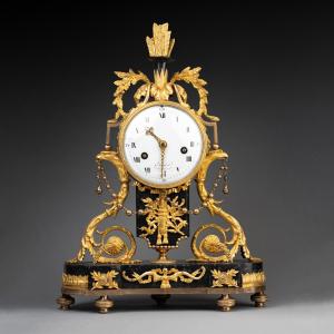 Louis XVI Period Clock Signed Cronier, Late 18th Century