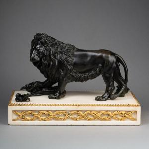 Paper Plate Bronze And Marble Louis XVI Period Late 18th Century