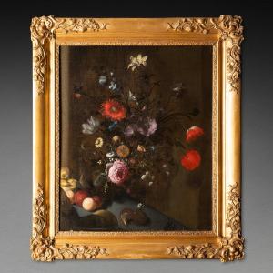 Oil On Canvas 17th Century Dutch School
