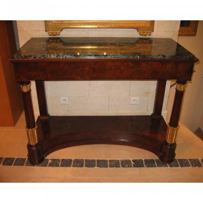 Mahogany Console, Empire Period