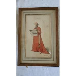 Aquarelle Charles Weber