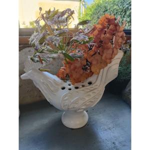 Pique Fleurs En Faïence De Malicorne 