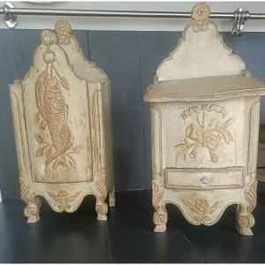Salt Box And Flour Box