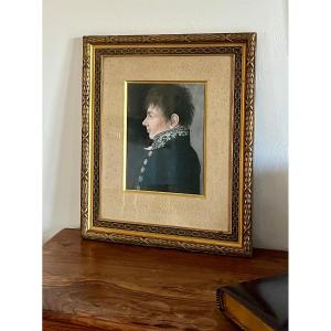 "portrait Of A Naval Officer" French School, Early 19th Century