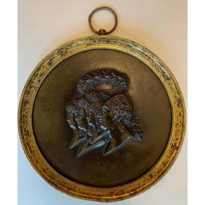 Bronze Sculpture. Louis XVI And The Royal Family